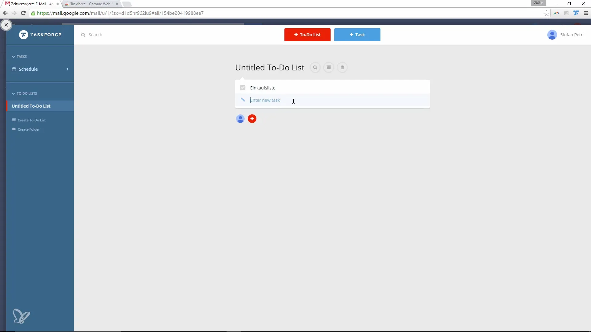 Aumente sua produtividade no Google Mail com Taskforce Aumente sua produtividade no Google Mail com o Taskforce