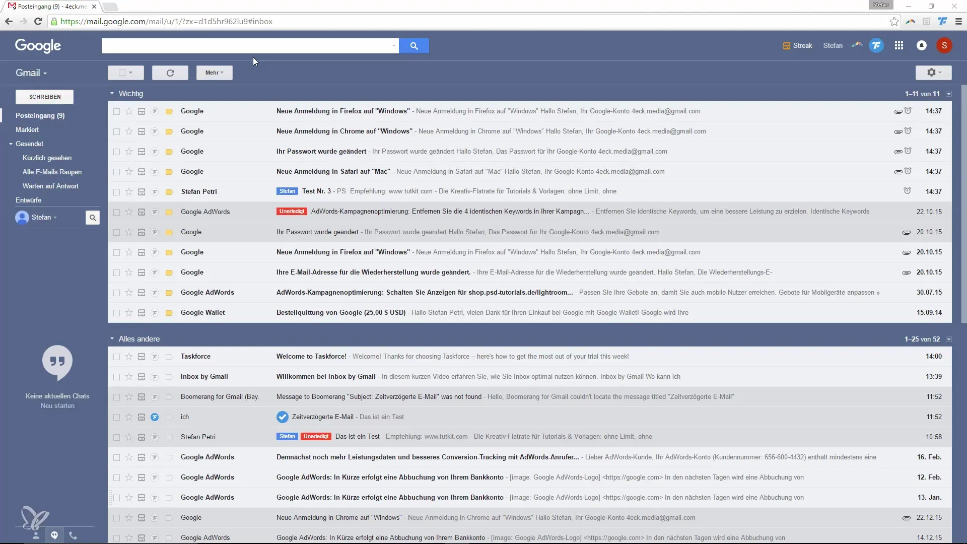 Gerencie várias contas de e-mail no Gmail Gerencie várias contas de e-mail no Gmail