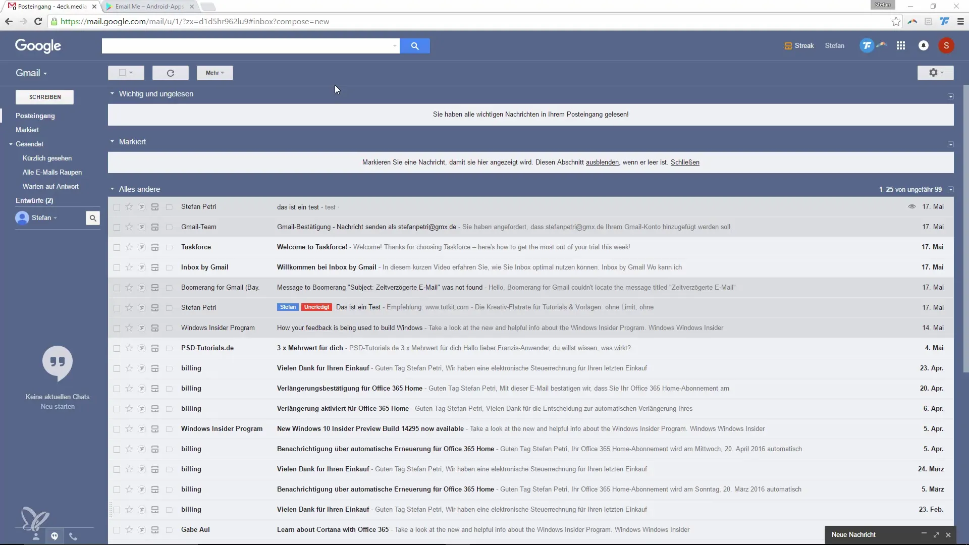 Uso eficiente do Google Mail para uma melhor organização Uso eficiente do Google Mail para uma melhor organização