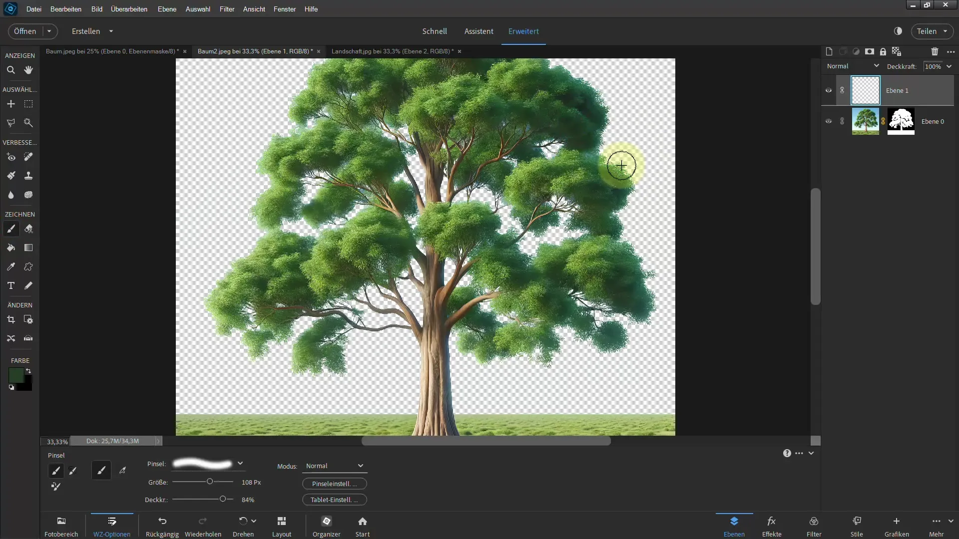 Frilegge lett - Ultimate guide for trær i Photoshop Elements