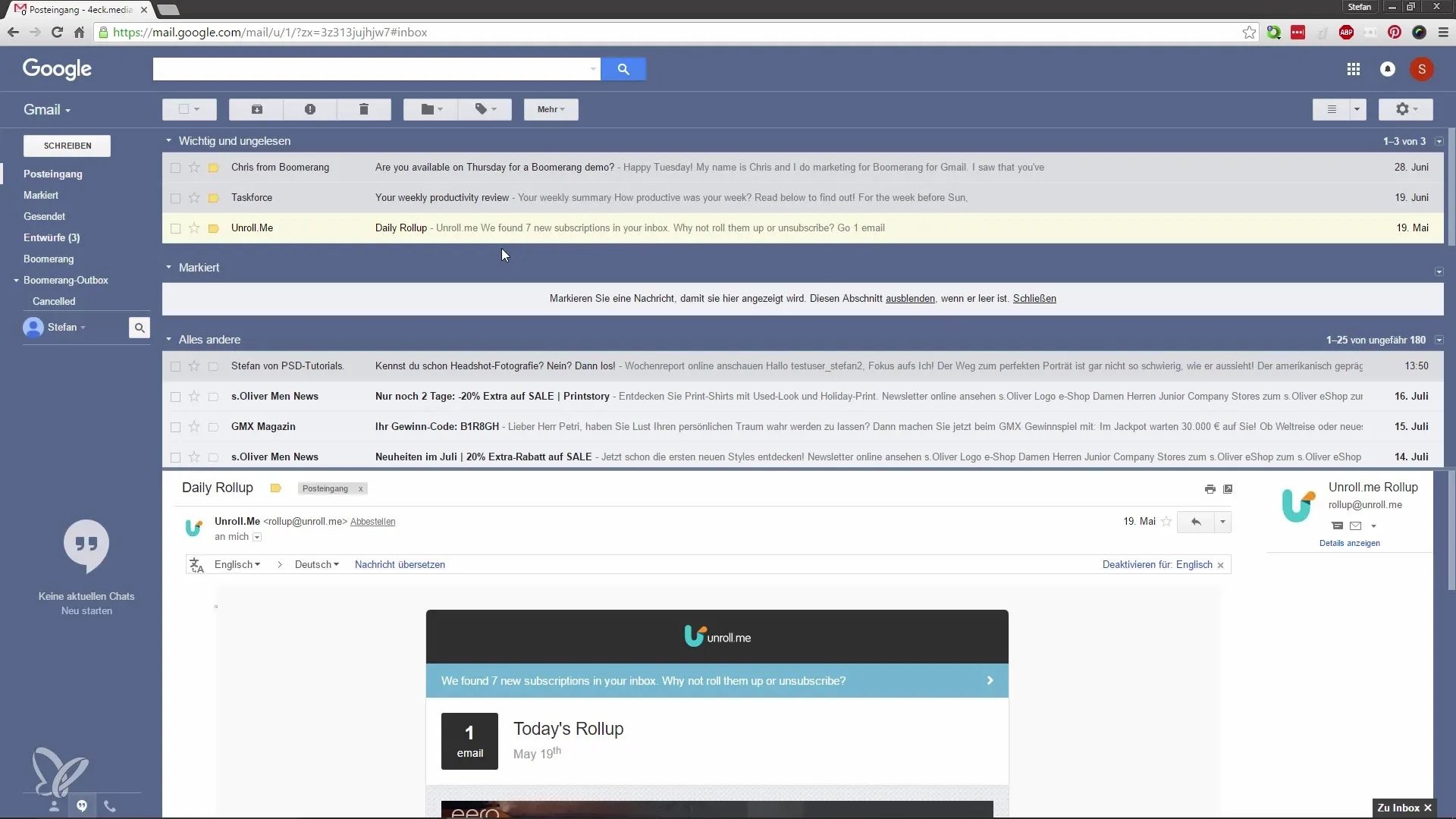 Os melhores truques para o Google Mail - Otimizar a visão geral dos e-mails Os melhores truques para o Gmail – Otimizar a visão geral dos e-mails