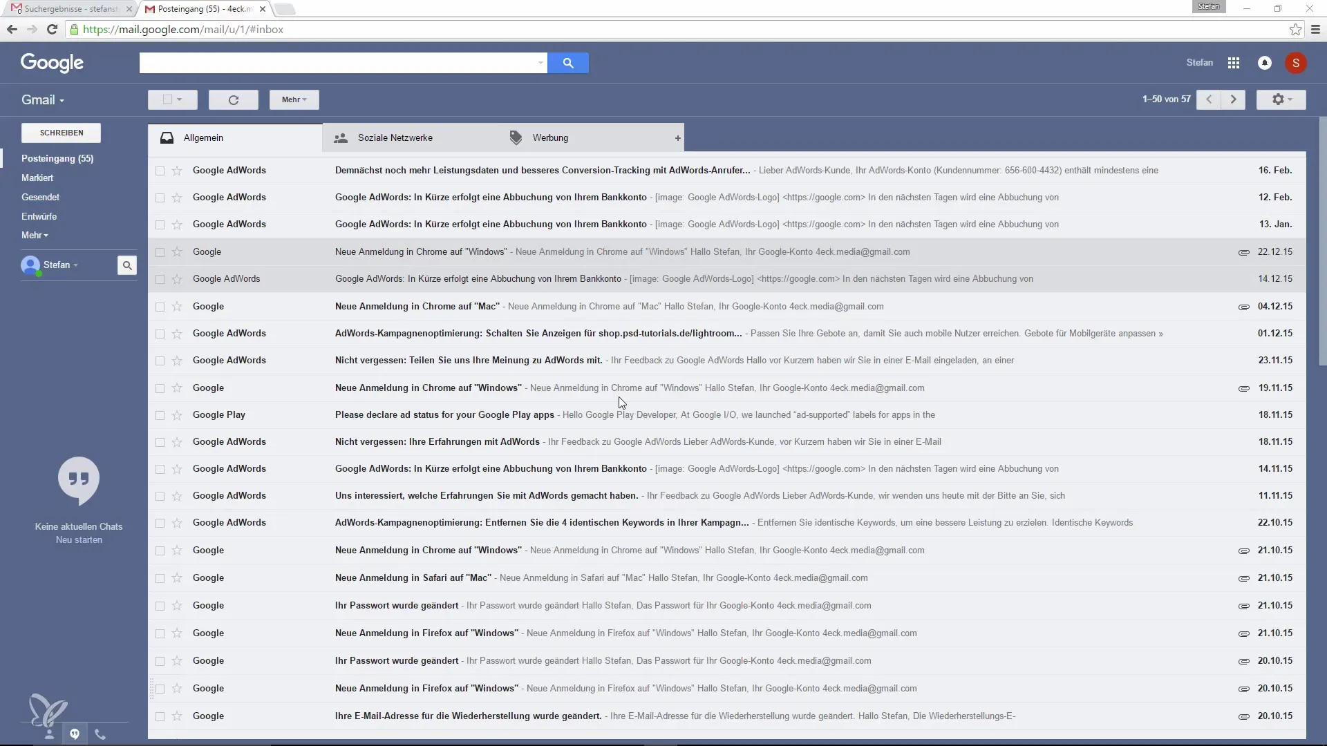 Pesquisar e-mails com anexos no Google Mail de forma específica Pesquise especificamente e-mails com anexos no Google Mail