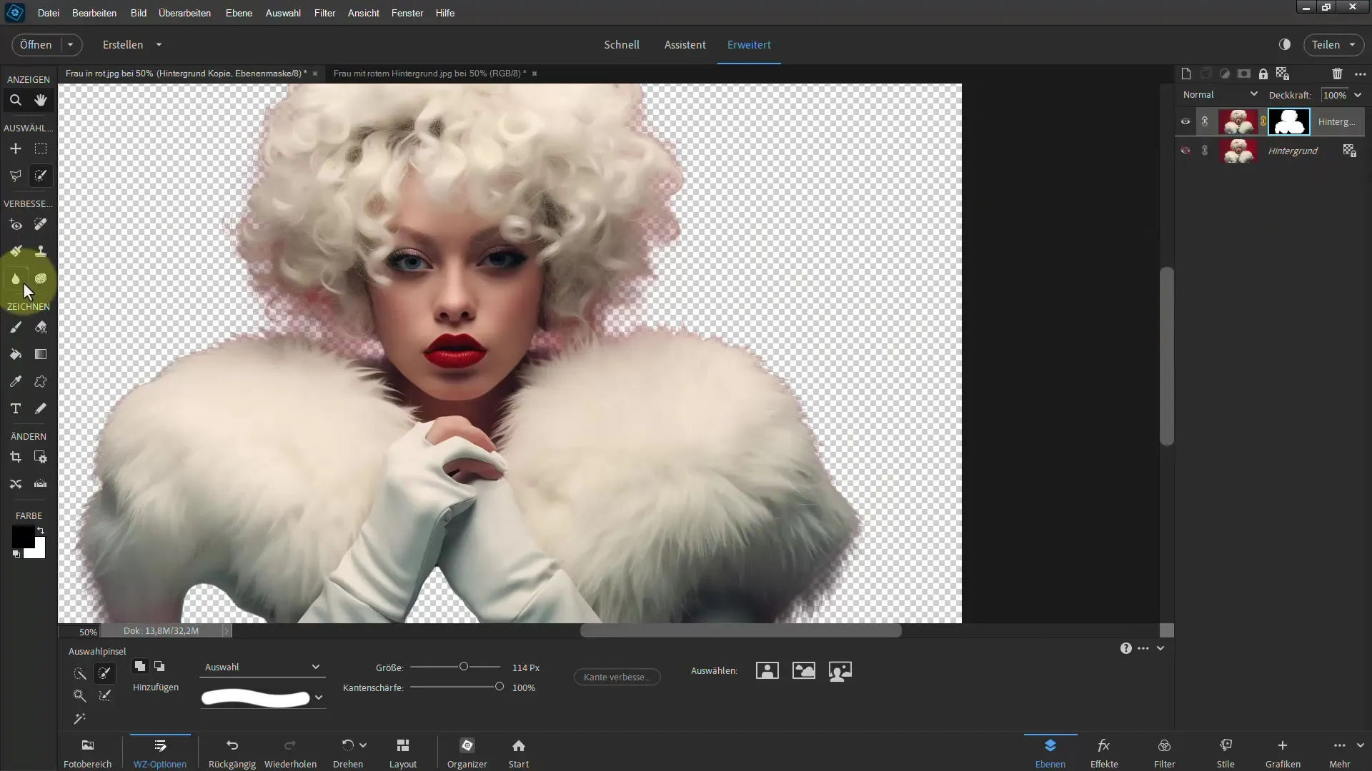 Fjern fargekanter effektivt - En veiledning for Photoshop Elements