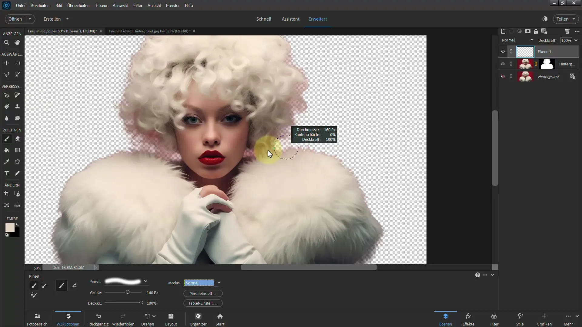 Fjerne fargekanter effektivt - En veiledning for Photoshop Elements