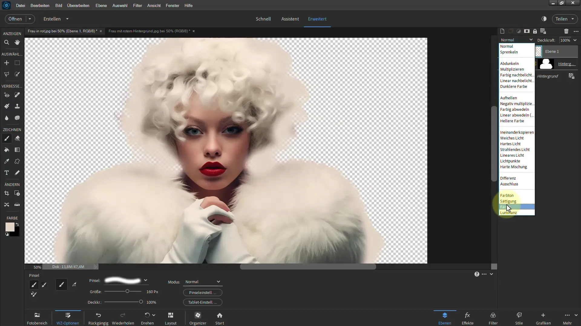 Fjerne fargekanter effektivt - En veiledning for Photoshop Elements