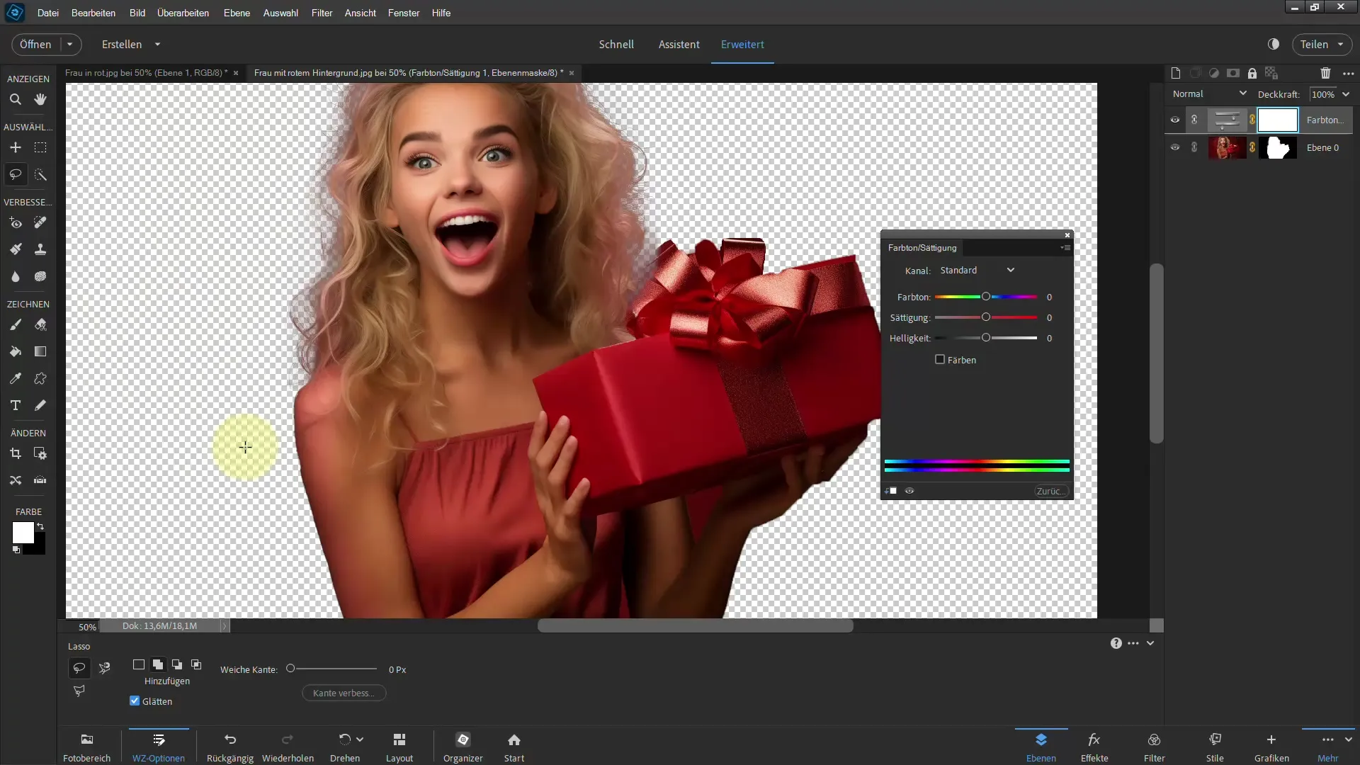 Fjerne fargekanter effektivt - En veiledning for Photoshop Elements