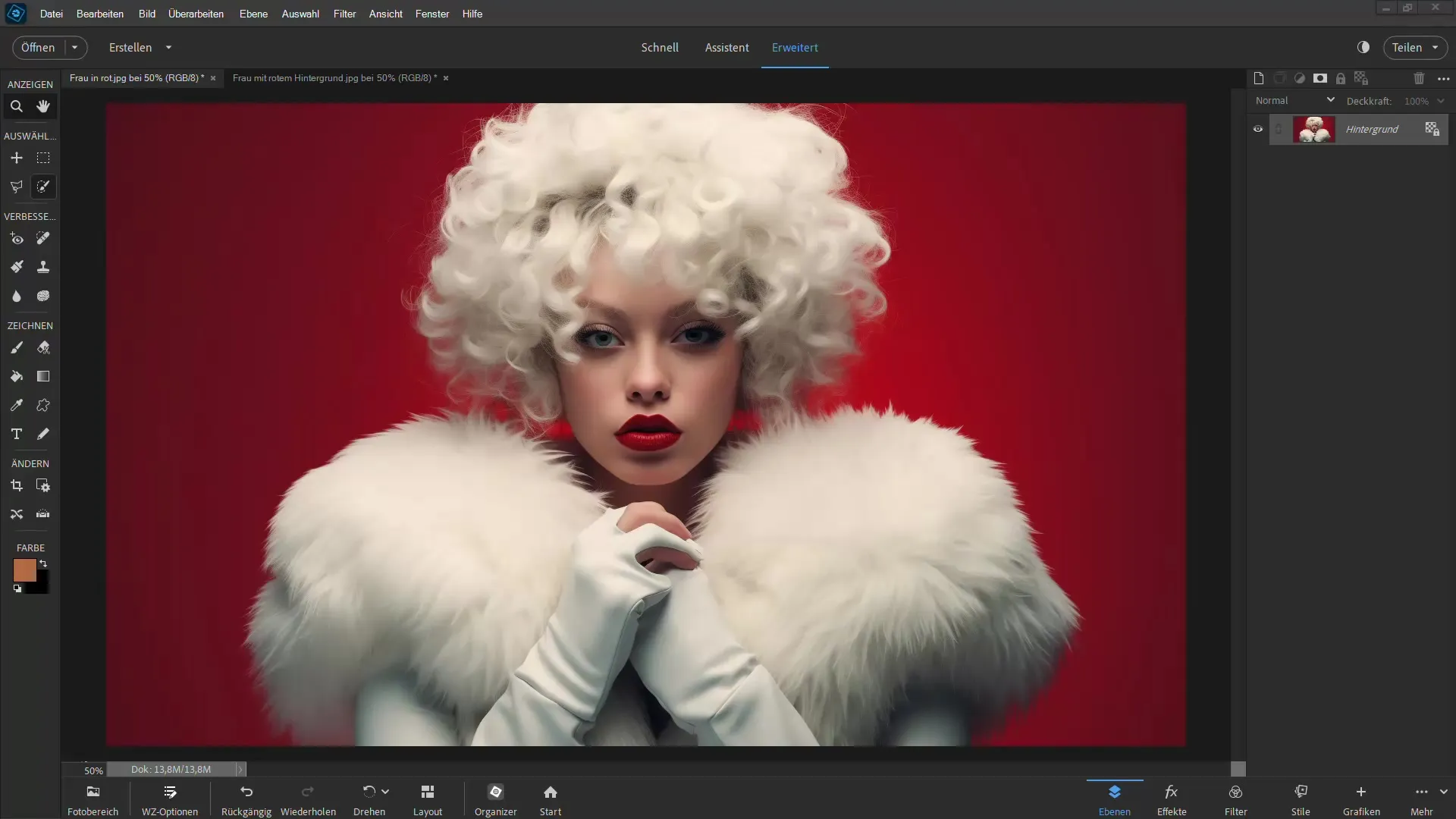 Fjern fargekanter effektivt - En veiledning for Photoshop Elements