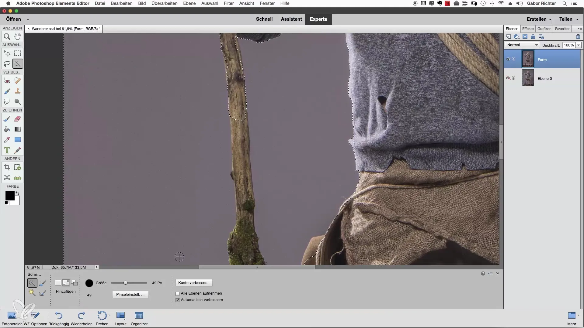 Frigjøring i Photoshop Elements gjort enkelt