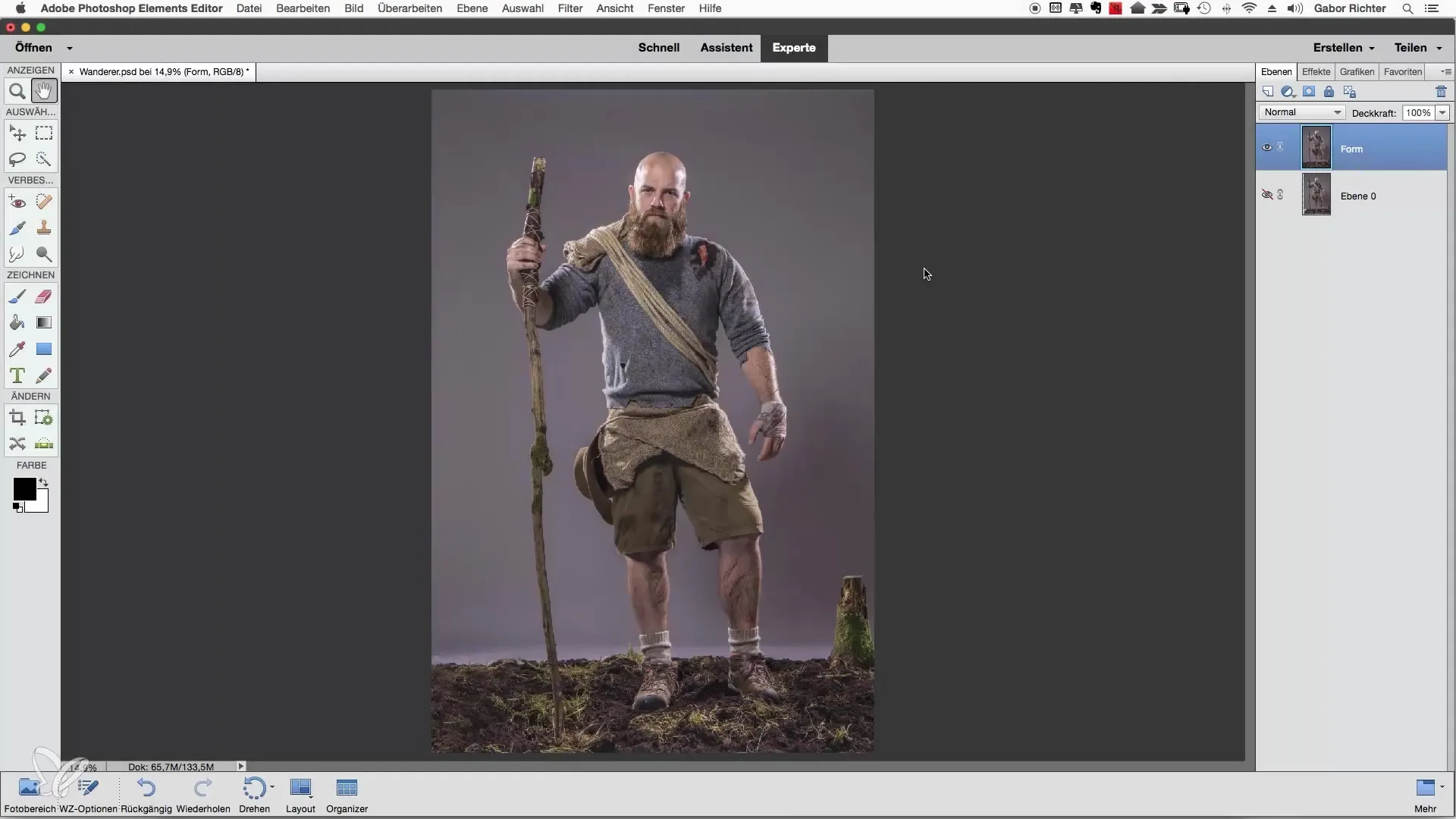 Frigjøring i Photoshop Elements gjort enkelt