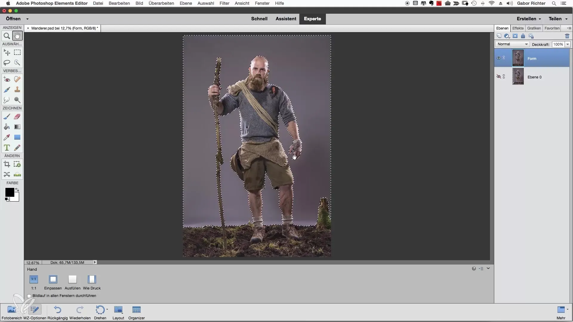 Frigjøring i Photoshop Elements gjort enkelt
