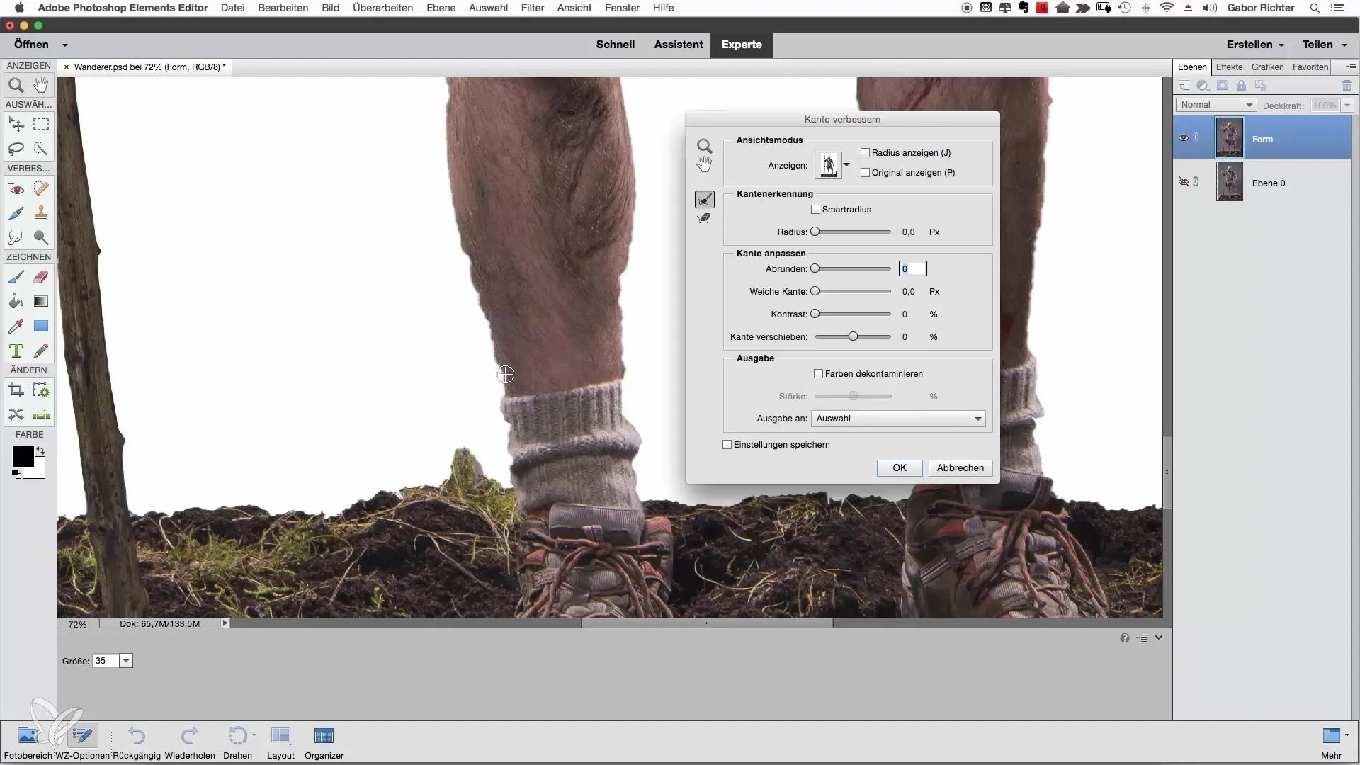 Улучшение выделения в Photoshop Elements: пошаговое руководство Улучшение выделения в Photoshop Elements: пошаговое руководство