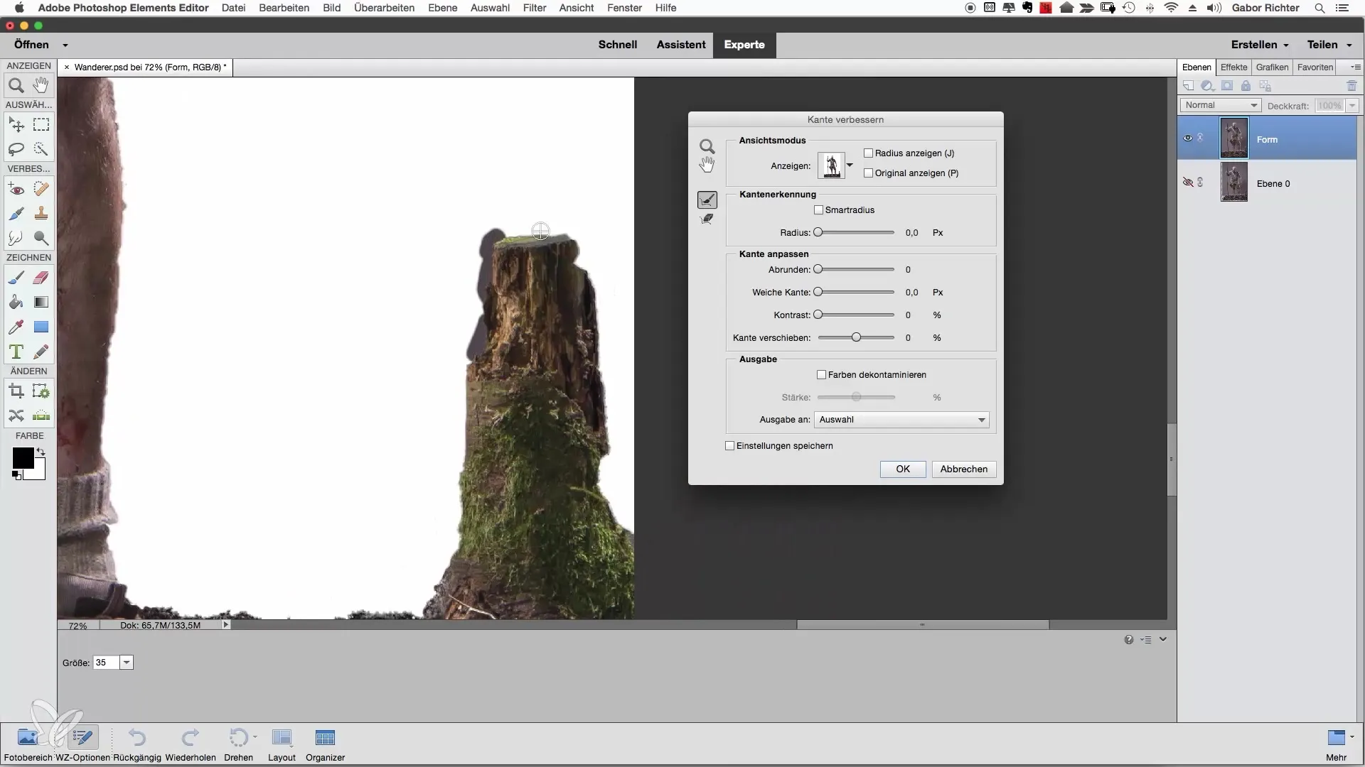 Улучшение выборки в Photoshop Elements: Пошаговое руководство Улучшение выделения в Photoshop Elements: пошаговое руководство