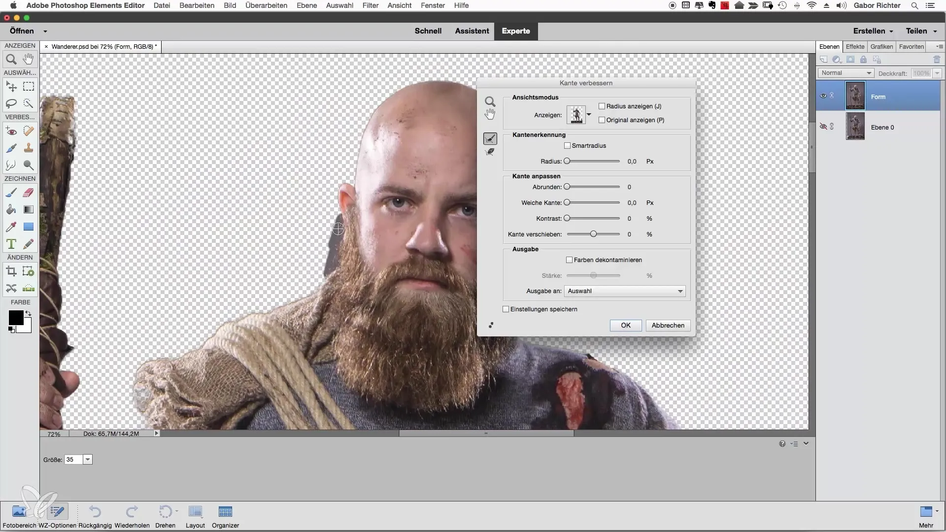 Улучшение выбора в Photoshop Elements: пошаговое руководство Улучшение выделения в Photoshop Elements: пошаговое руководство