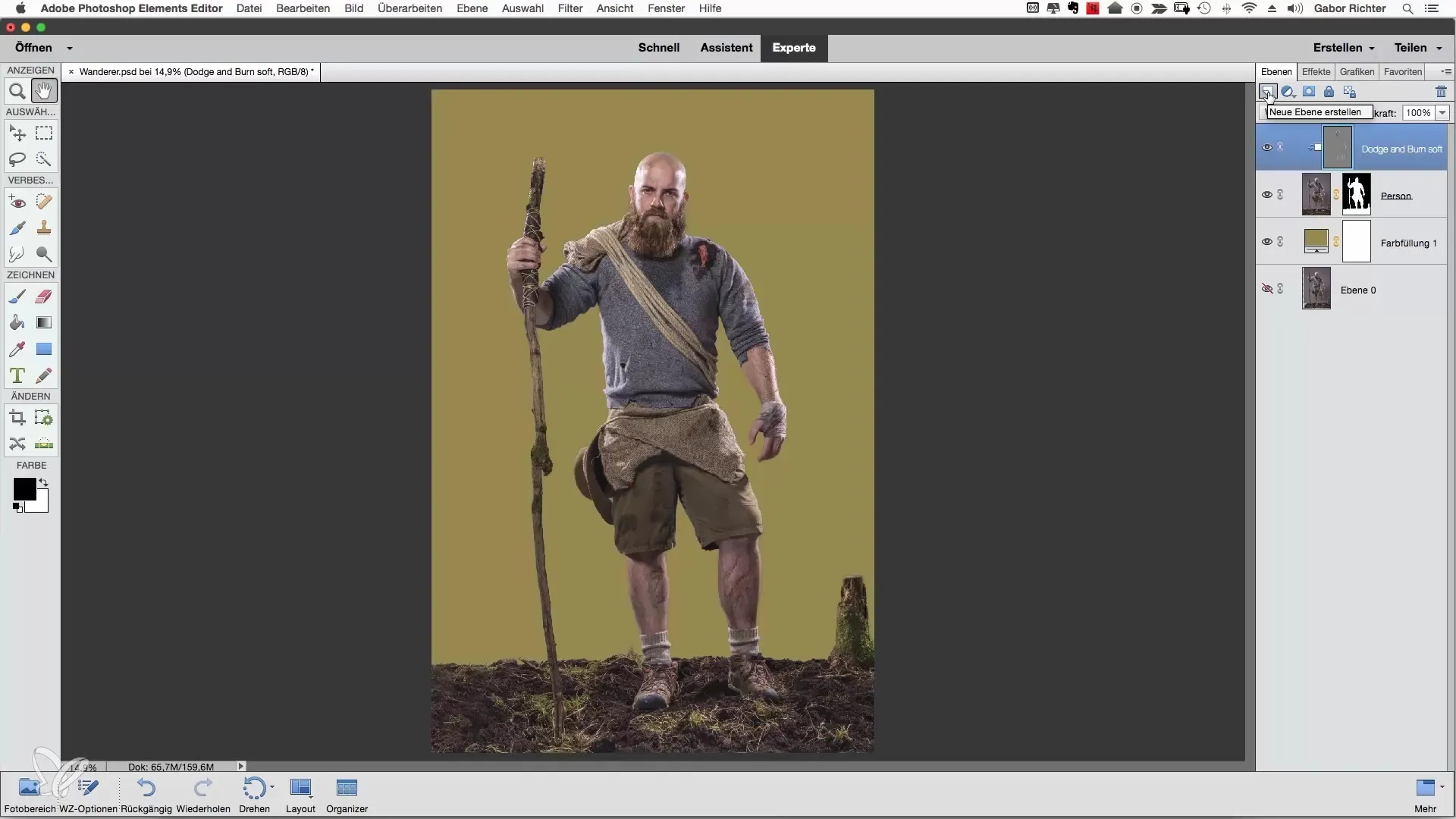 Klær i Photoshop Elements: Dodge og Burn enkelt forklart Klær i Photoshop Elements: Dodge og Burn enkelt forklart