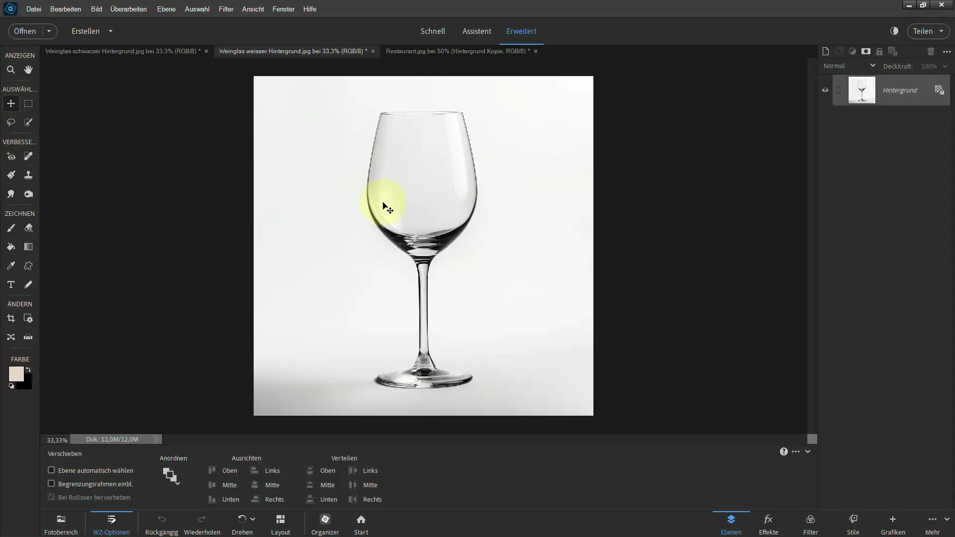 Frigjøre glass med Photoshop Elements: Tips og triks for en perfekt gjengivelse av glass