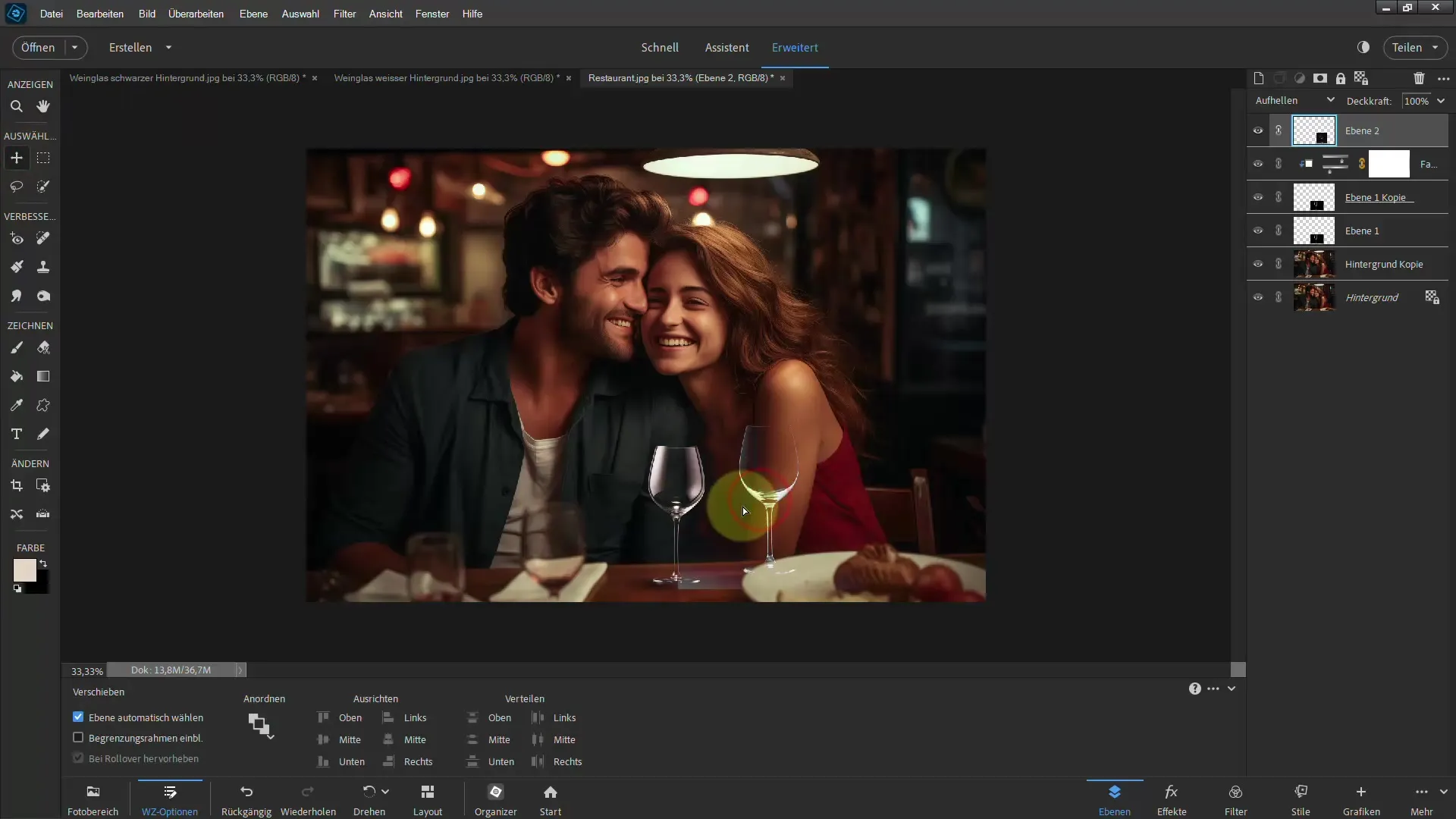 Utskifting av glass i Photoshop Elements: Tips og triks for perfekt gjengivelse av glass
