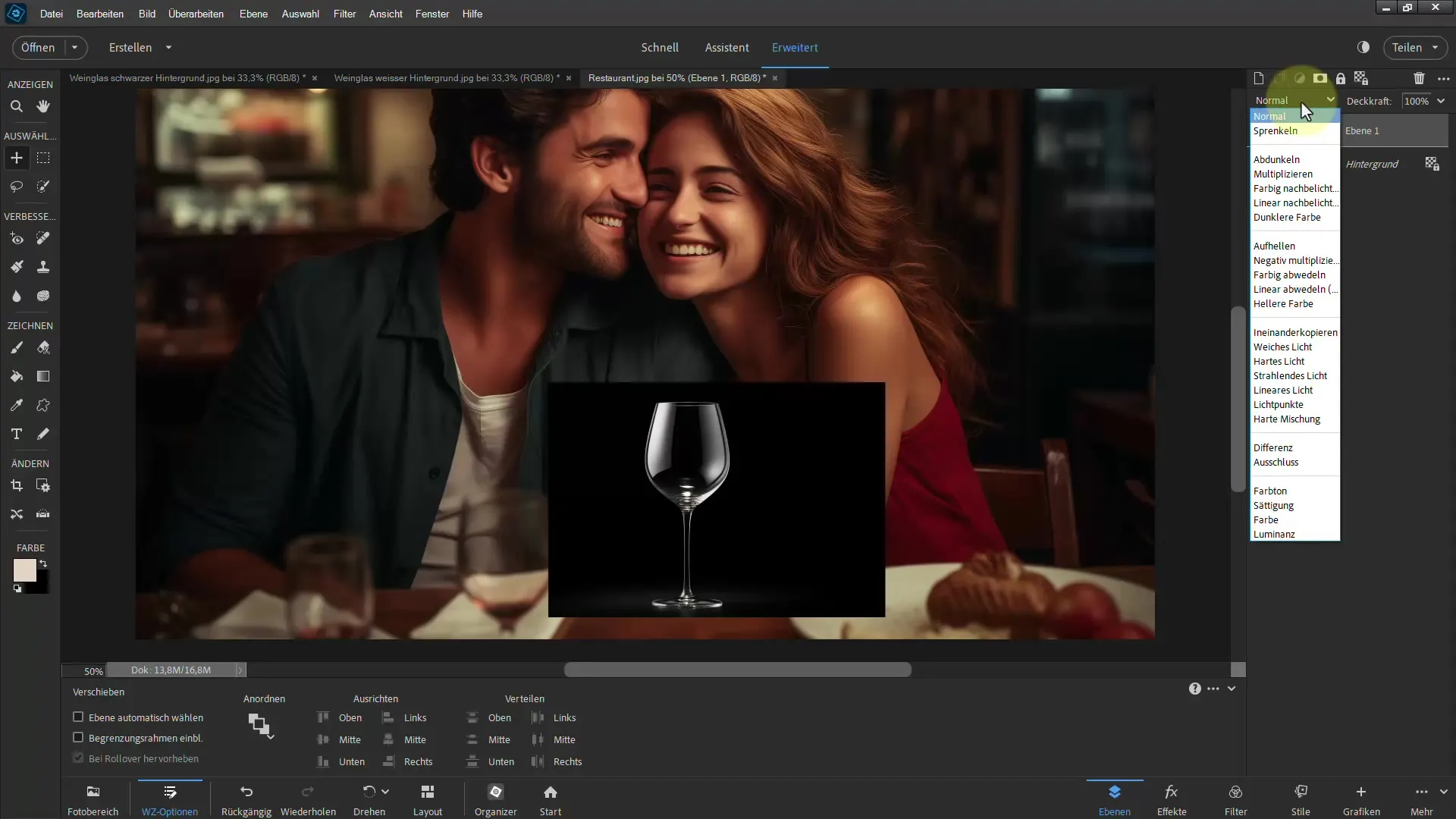Fjerne bakgrunnen fra glass med Photoshop Elements: Tips og triks for perfekt gjengivelse av glass