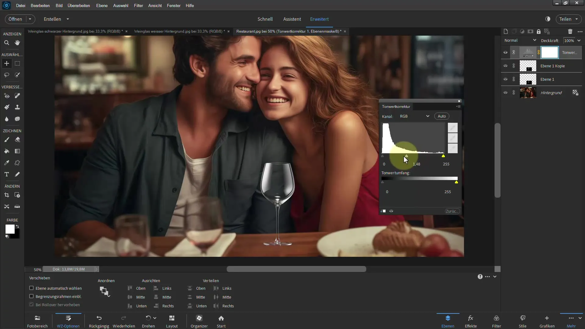 Frigjøre glass med Photoshop Elements: Tips og triks for en perfekt gjengivelse av glass