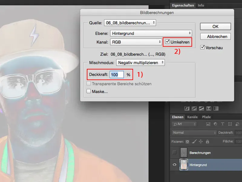 Väljanägemine ja stiilid Photoshopis - Pildiarvutus