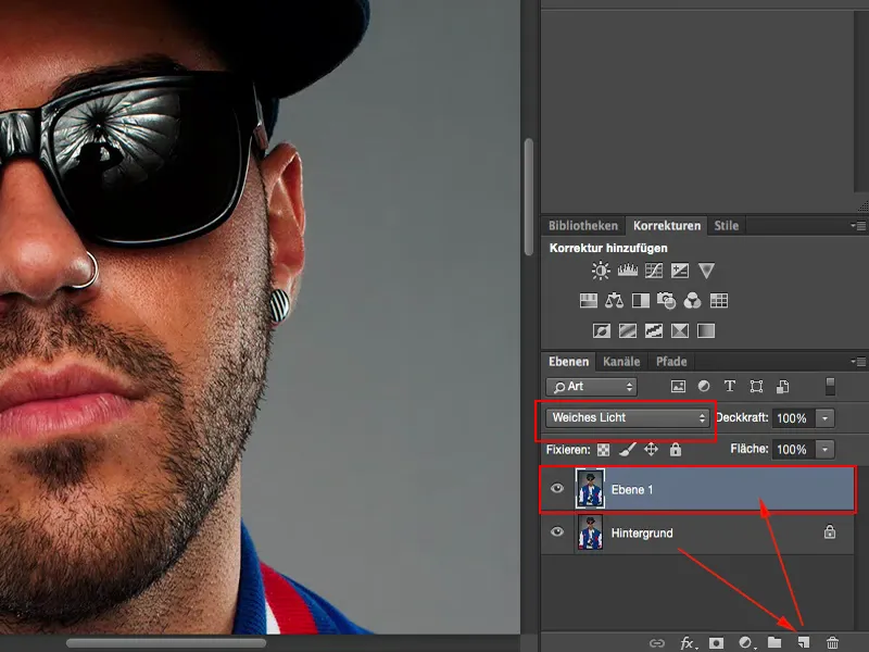 Väljanägemine ja stiilid Photoshopis - pildiarvutus