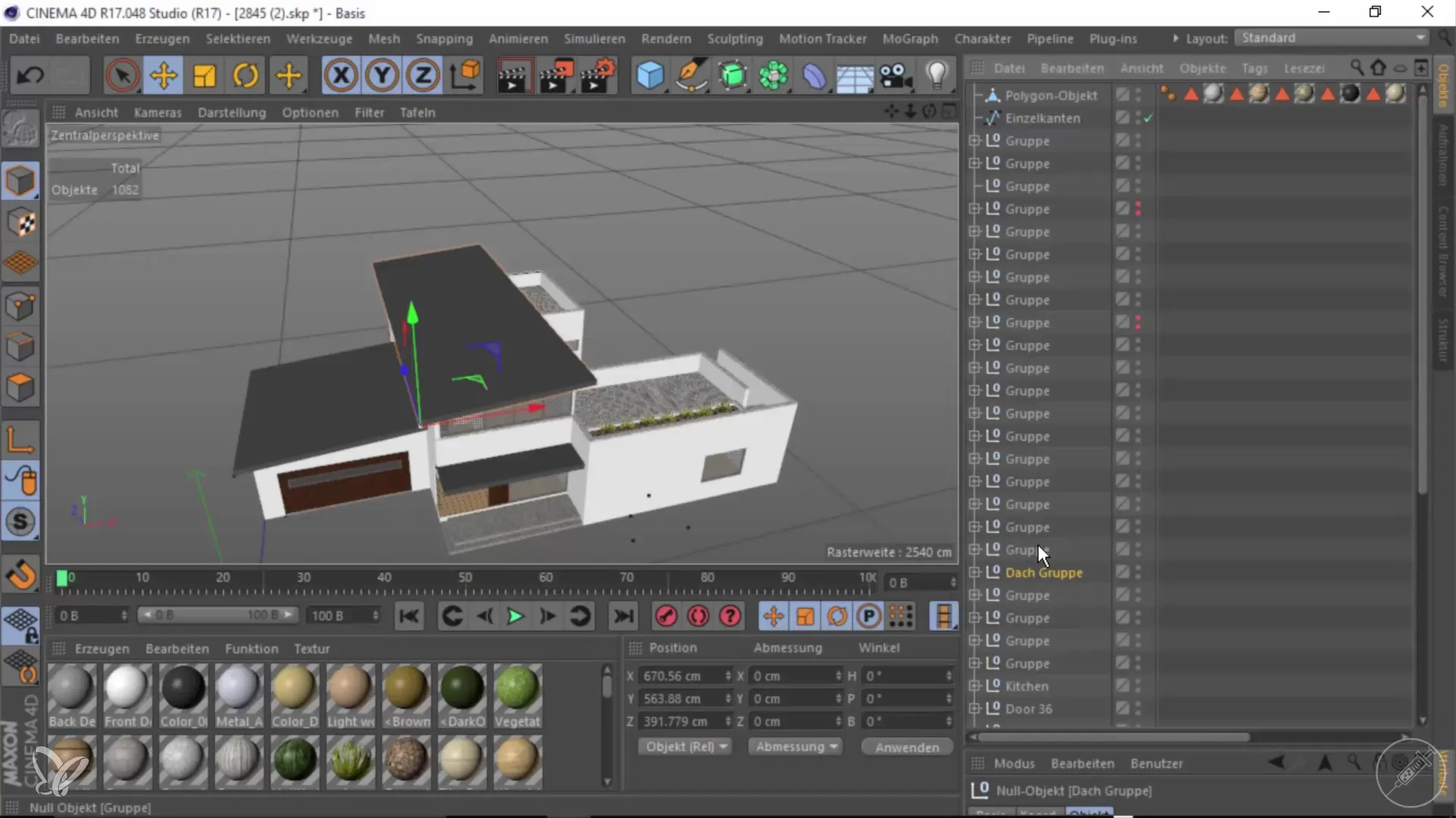 Importar modelo de casa de manera eficiente en Unity Importar un modelo de casa de manera eficiente en Unity