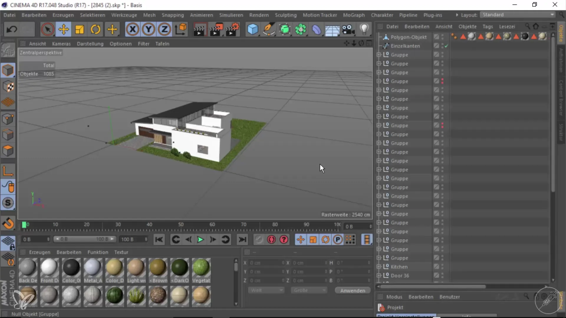 Importar modelo de casa de manera eficiente en Unity Importar modelos de casa de manera eficiente en Unity