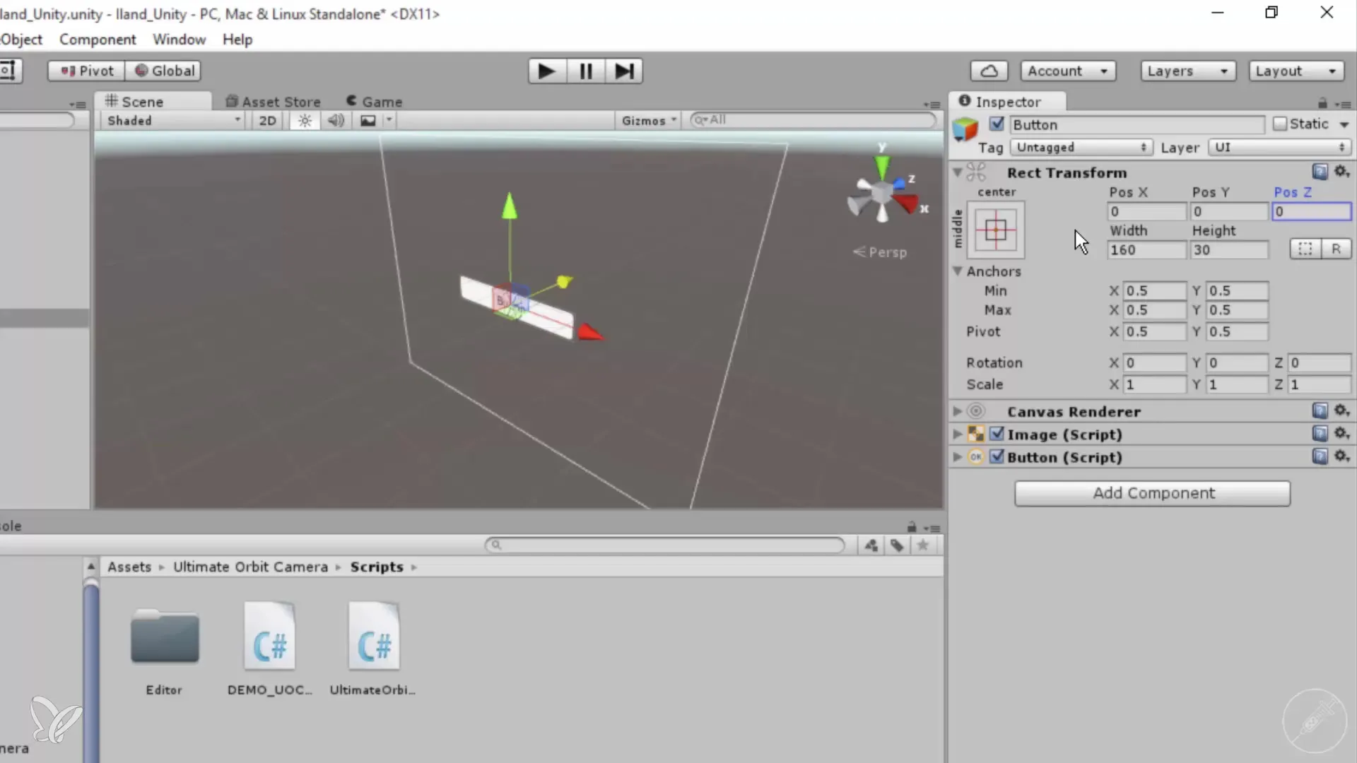 Crear botones dinámicos para casas con Unity Crear botones dinámicos para casas con Unity