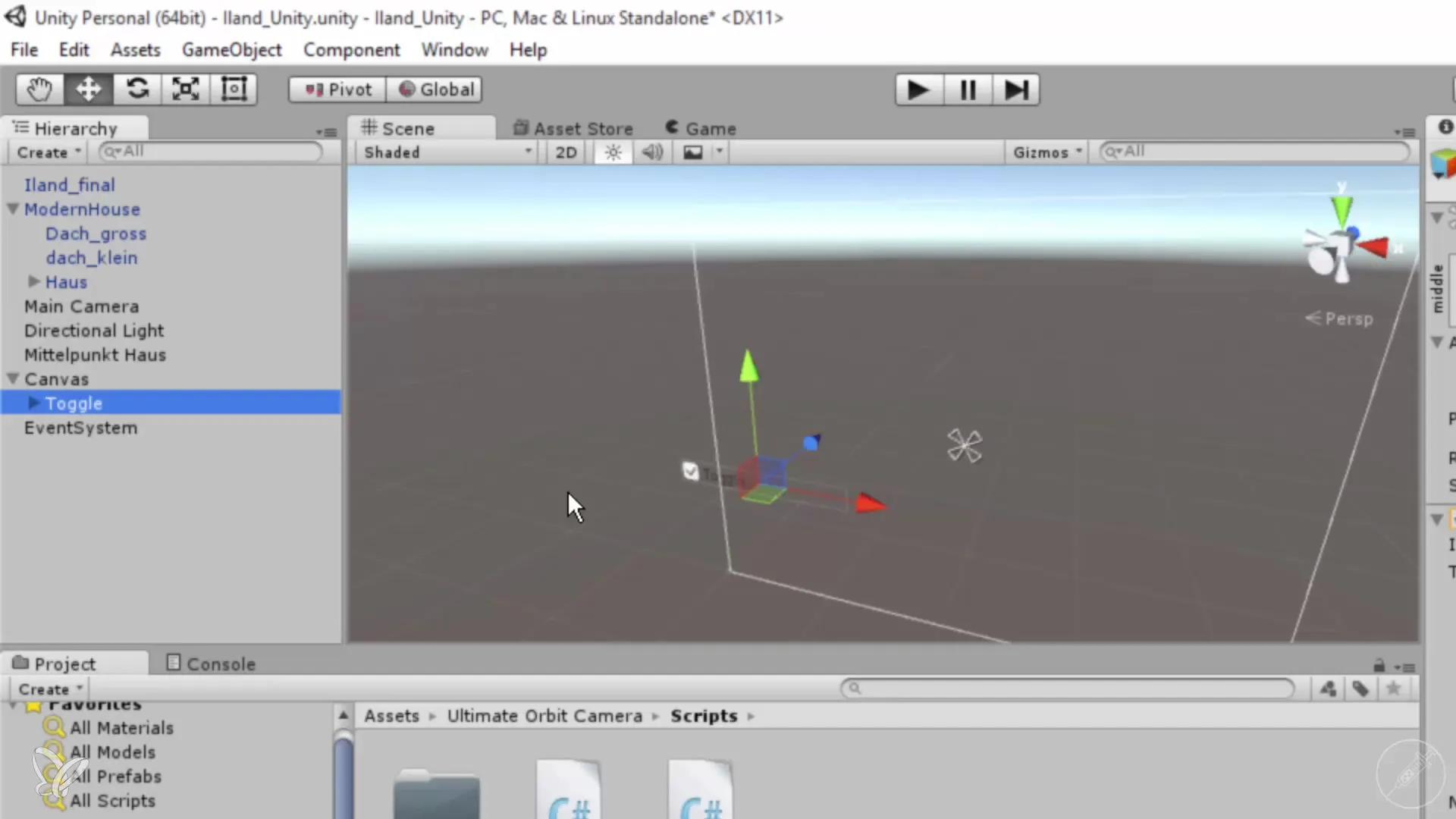 Crear botones dinámicos para casas con Unity Crear botones dinámicos para casas con Unity