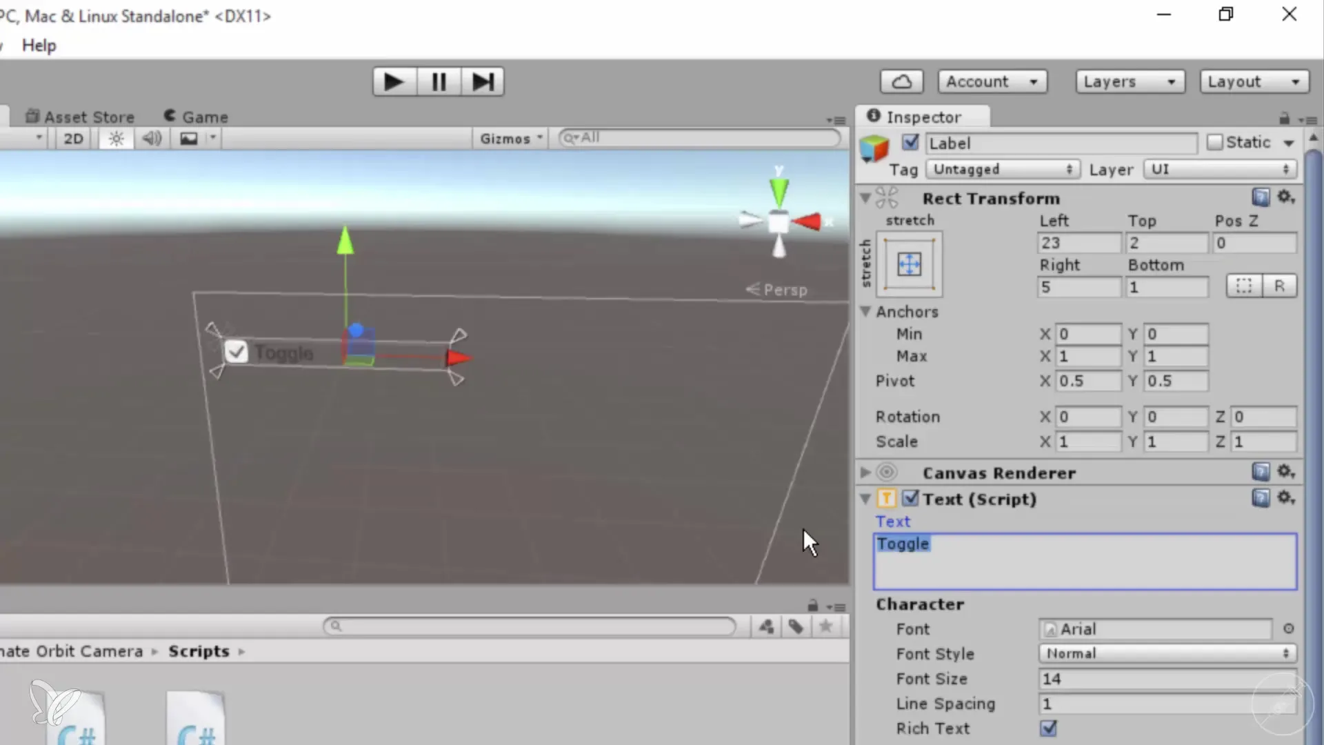 Crear botones dinámicos para casas con Unity Crear botones dinámicos para casas con Unity