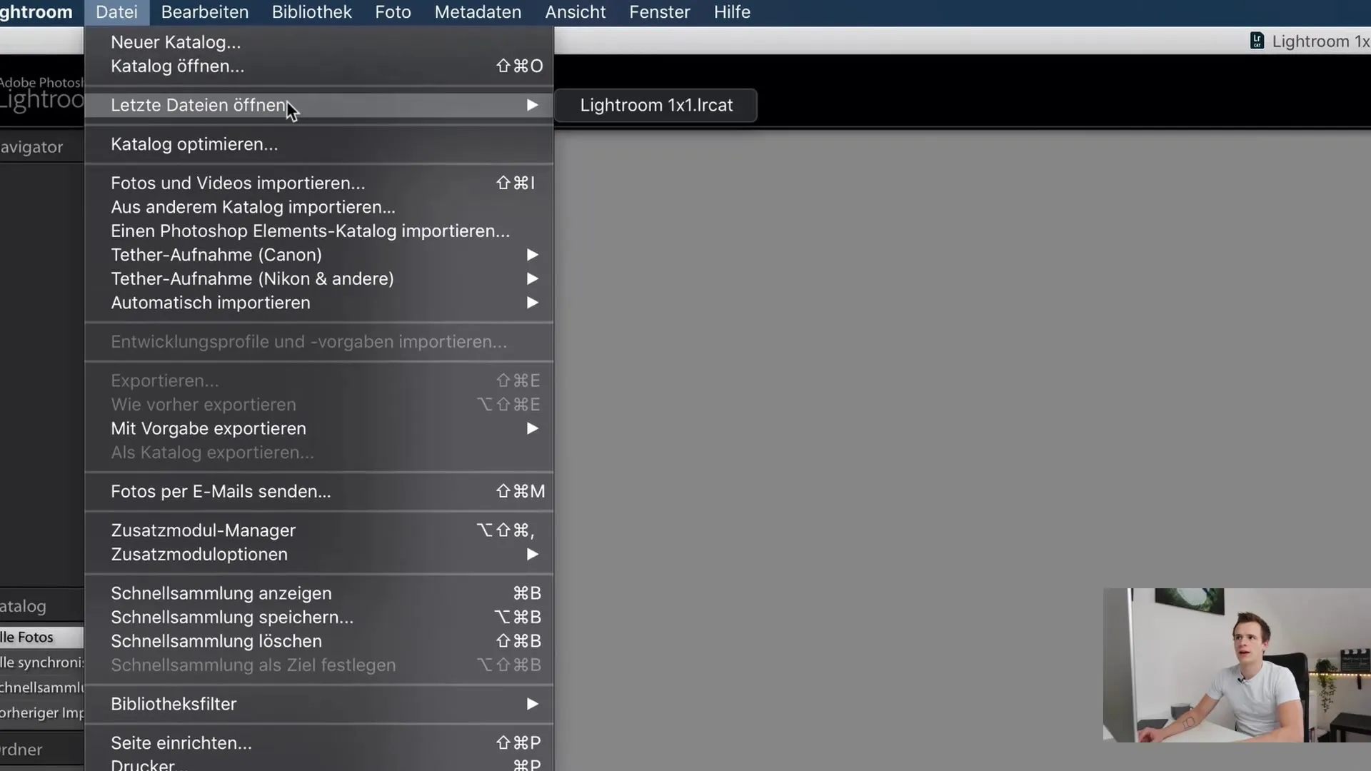 Creare un catalogo in Lightroom Classic CC - Un tutorial completo