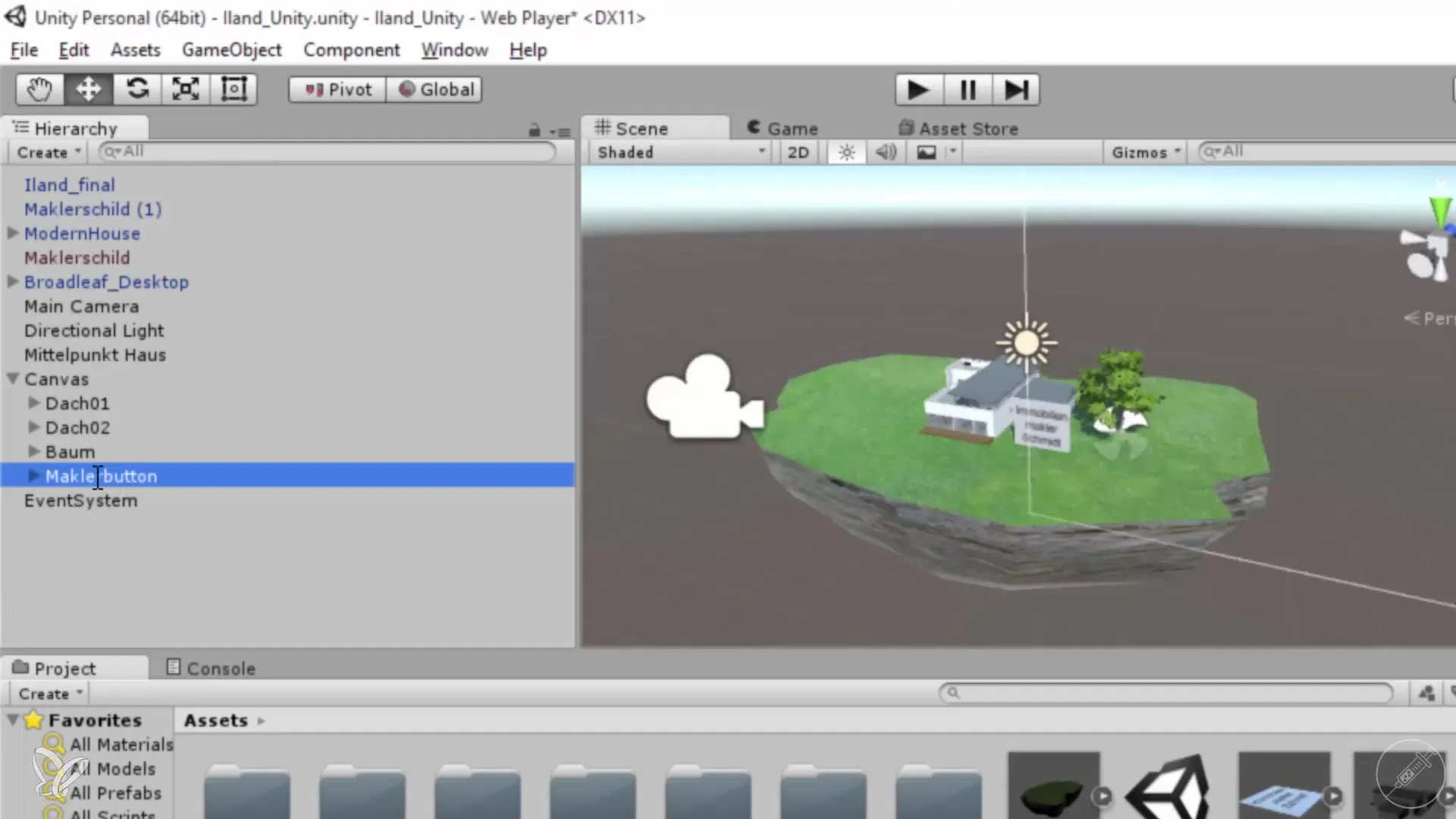 Crear un cartel publicitario con Unity y Cinema 4D Crear un cartel publicitario con Unity y Cinema 4D