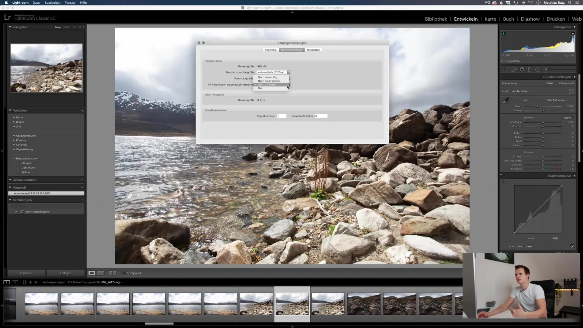 Lightroom Classic CC forhåndsvisninger: Effektivt arbejde med billedhåndtering