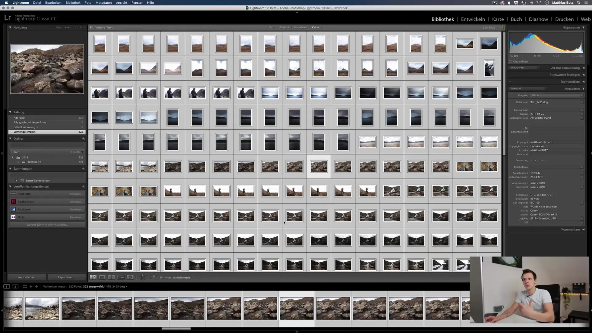 Lightroom Classic CC-forhåndsvisninger: Effektivt arbejde med billedhåndtering