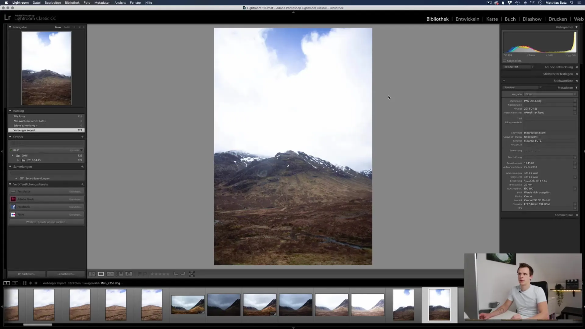 Lightroom Classic CC forhåndsvisninger: Effektivt arbejde med billedhåndtering