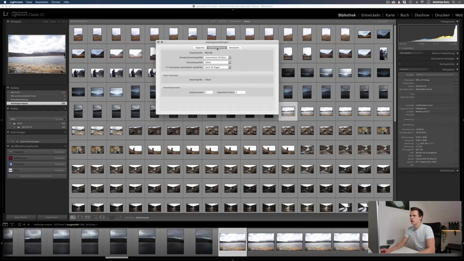 Lightroom Classic CC Forskudsbilleder: Effektivt arbejde med billedhåndtering