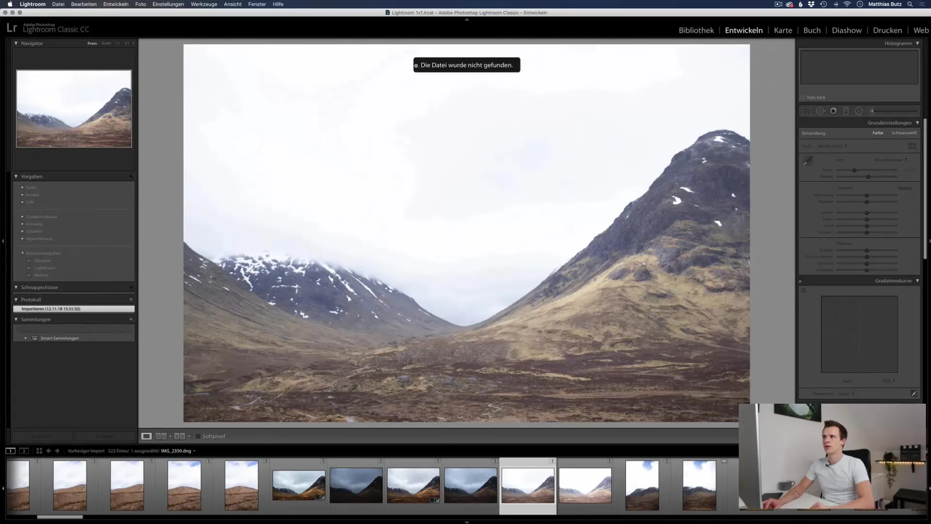 Lightroom Classic CC forhåndsvisninger: Effektivt arbejde med billedhåndtering