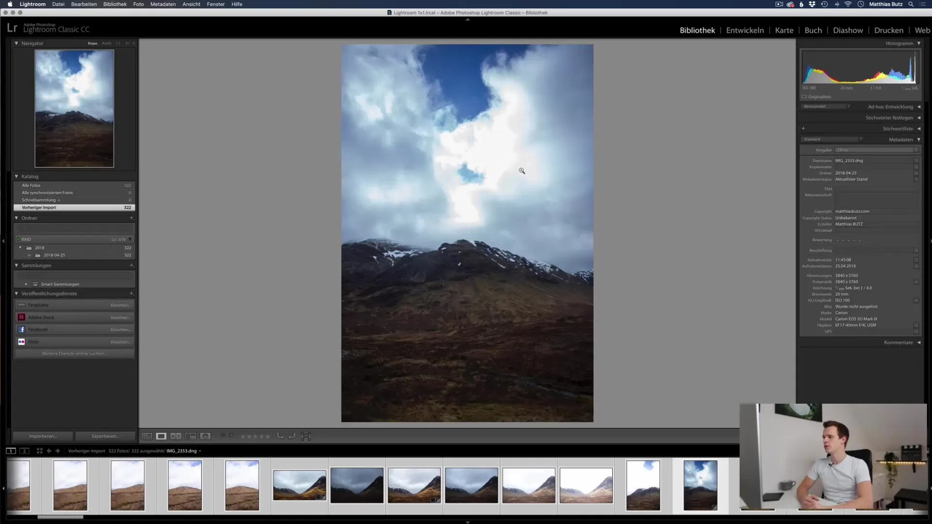 Lightroom Classic CC forhåndsvisninger: Effektivt arbejde med billedehåndtering