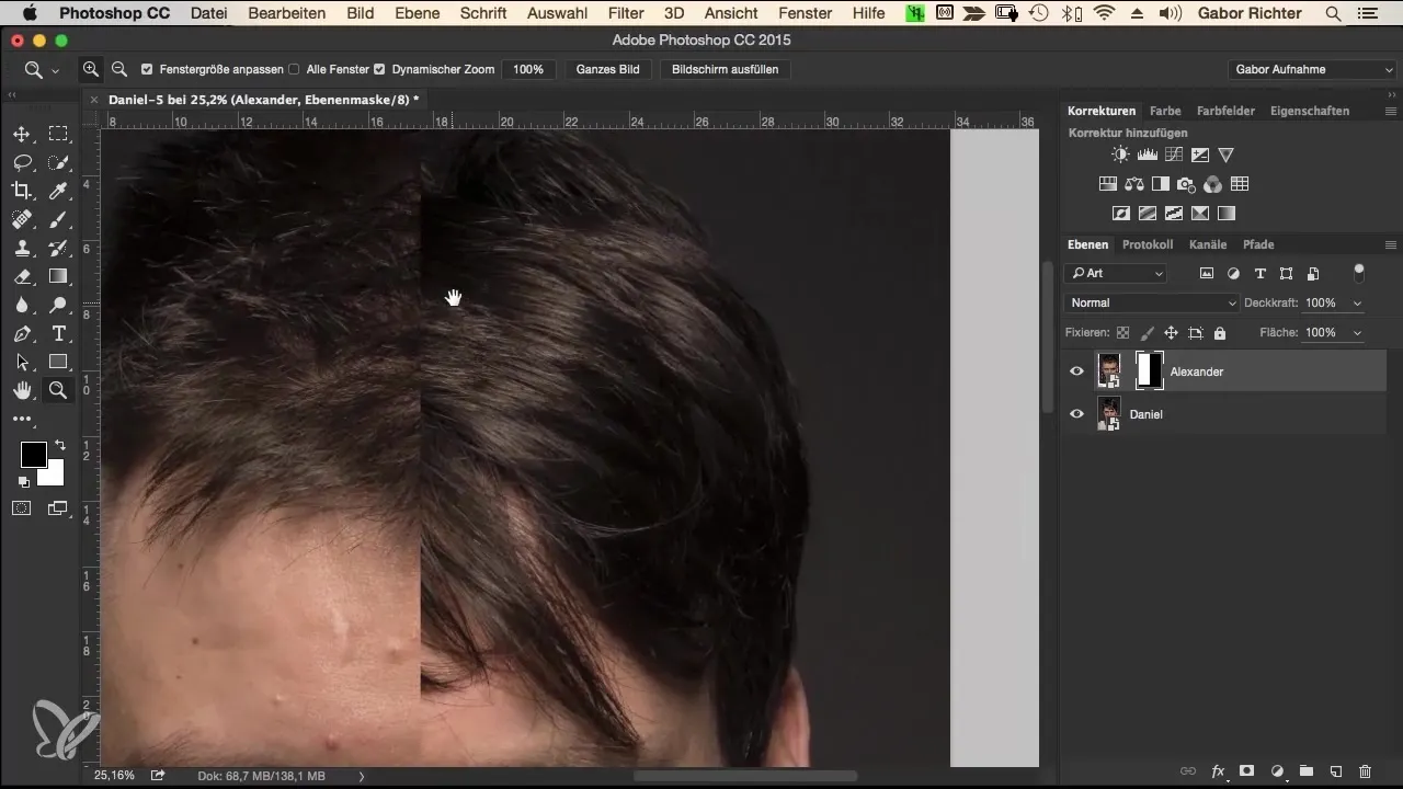 Professional merging of portraits in Photoshop Professional merging of portraits in Photoshop