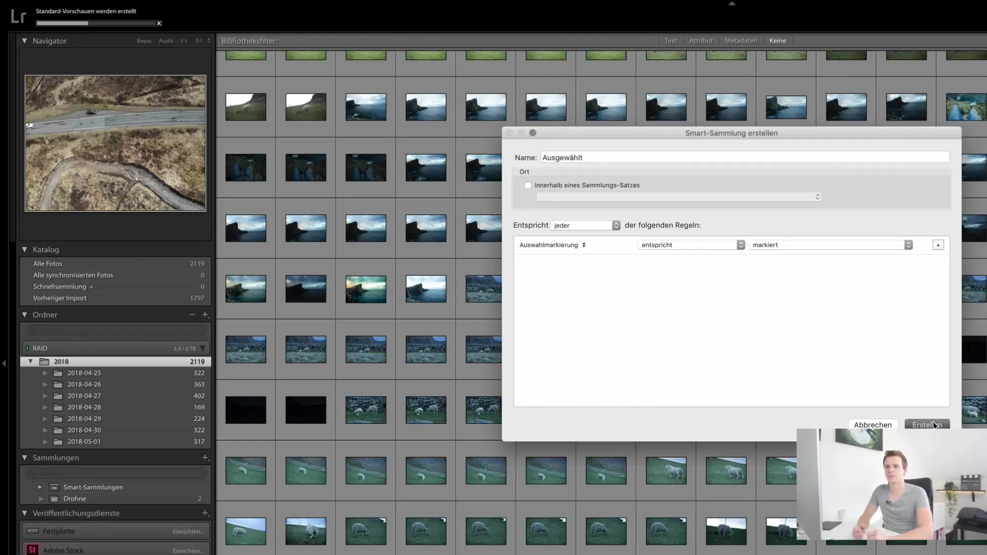 Lightroom Classic CC: Utilizzare in modo efficace le raccolte