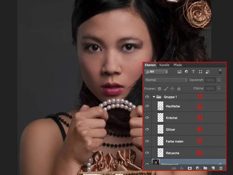 Looks & Styles mit Photoshop - Retuschewerkzeuge