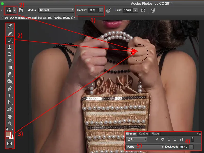 Looks & Styles mit Photoshop - Retuschewerkzeuge