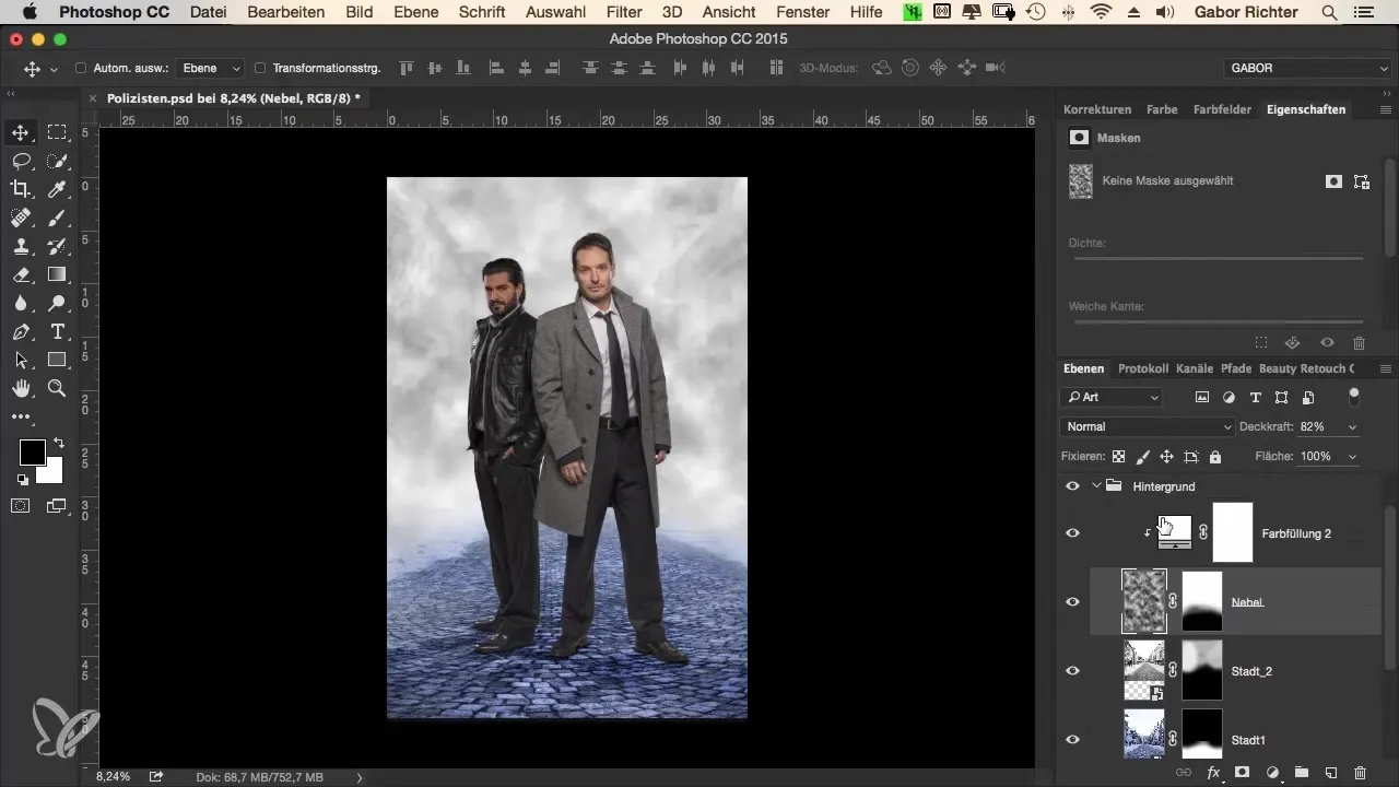 Crear niebla para el look de crimen perfecto en Photoshop Crear niebla para el look perfecto de crimen en Photoshop