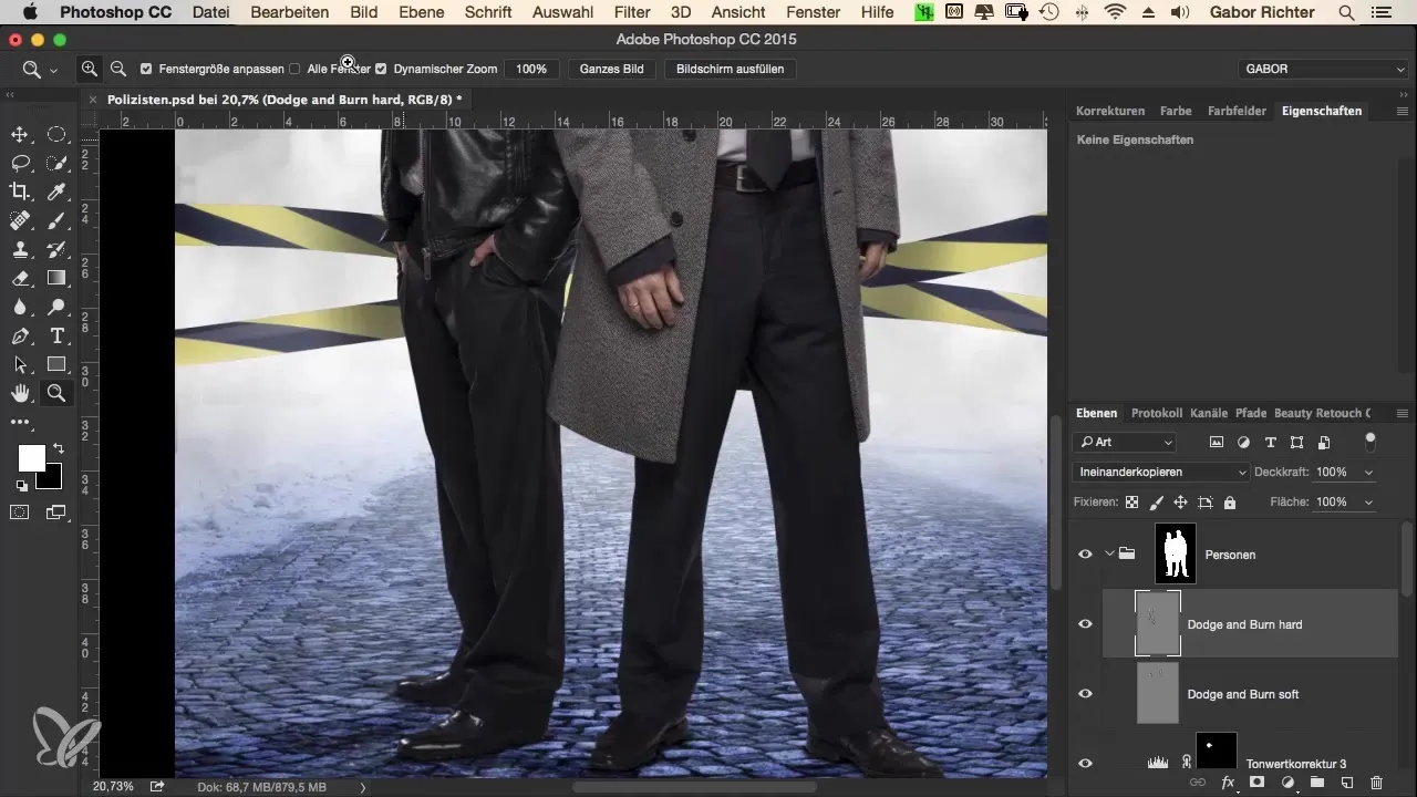 Dodge and Burn: Kleidung in Photoshop bearbeiten
