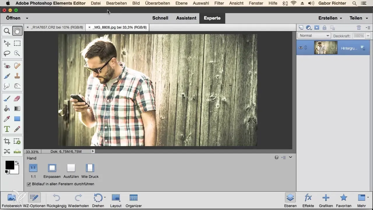 Wichtiger Überblick über Photoshop Elements Menüs