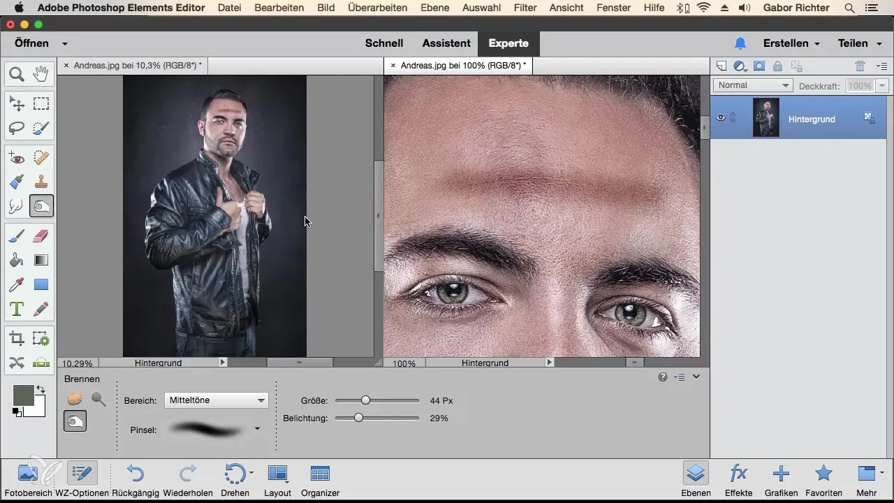 Dupliziere Fenster in Photoshop Elements für effiziente Bildbearbeitung