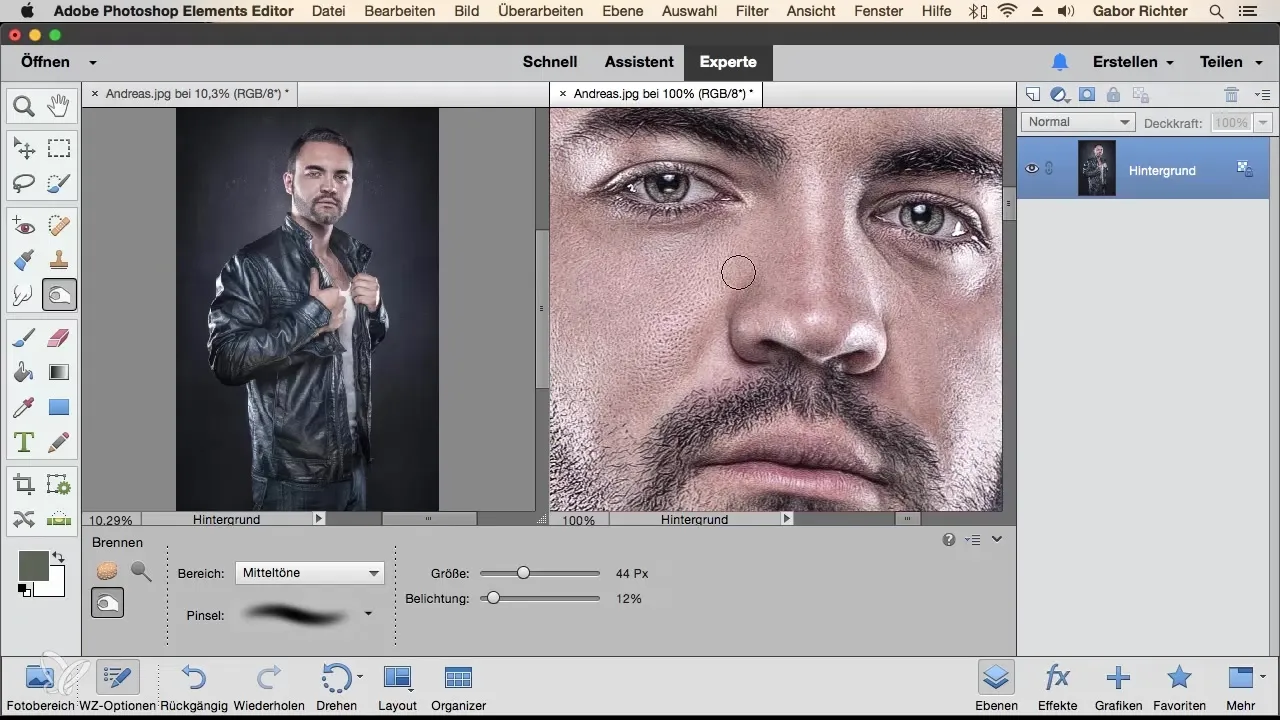 Dupliziere Fenster in Photoshop Elements für effiziente Bildbearbeitung