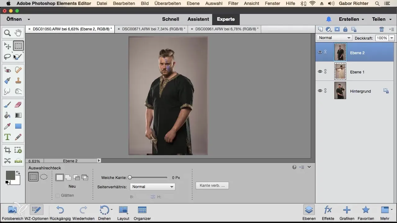 Bilder in Photoshop Elements kombinieren