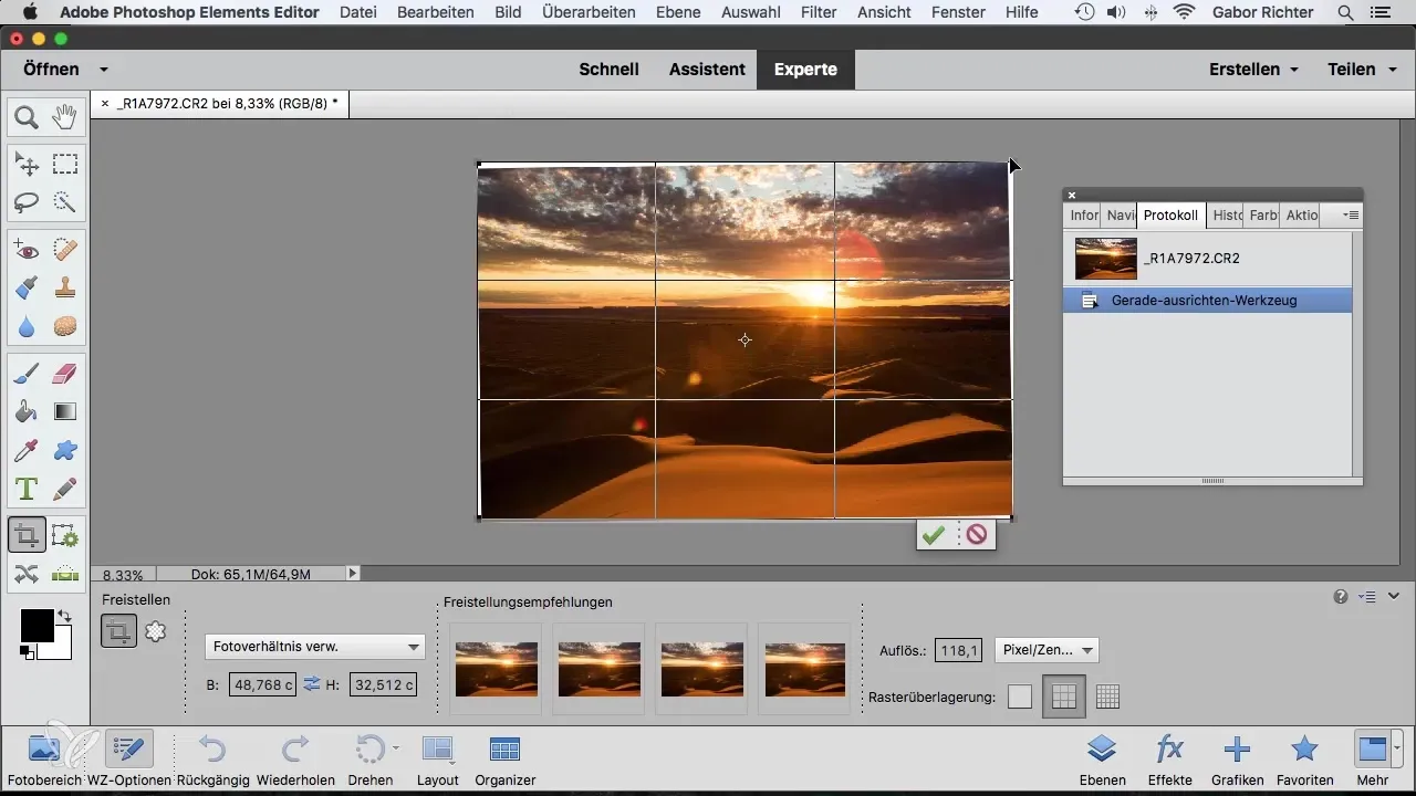 Gerade Bilder Ausrichten mit Photoshop Elements – Einfache Anleitung