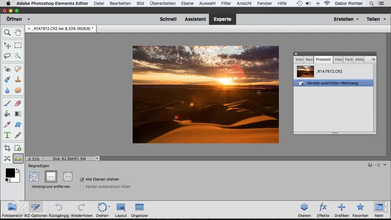 Gerade Bilder Ausrichten mit Photoshop Elements – Einfache Anleitung