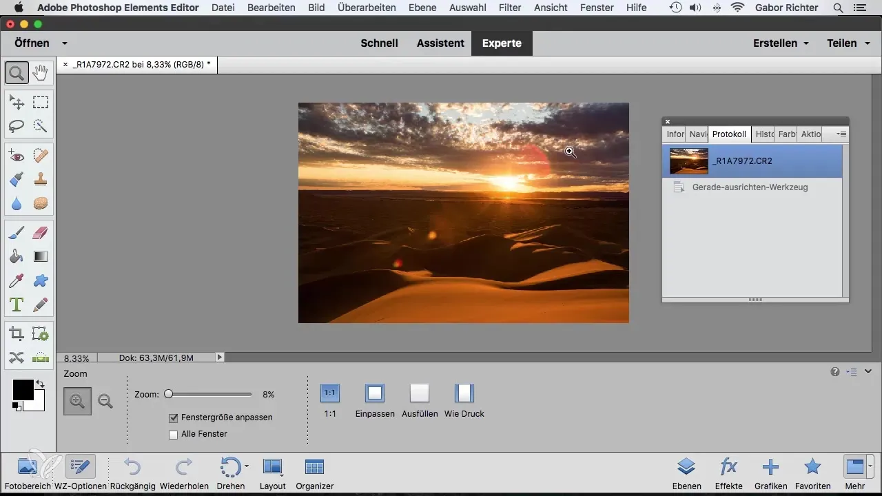 Gerade Bilder Ausrichten mit Photoshop Elements – Einfache Anleitung